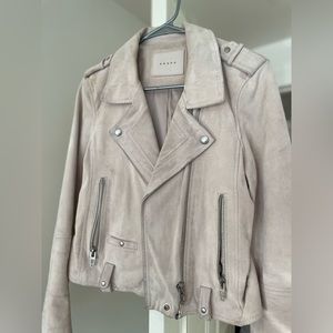 BlankNYC Suede Moto Jacket
